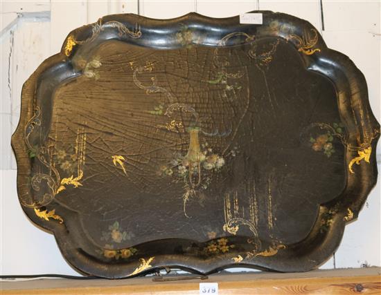 Papier mache tray